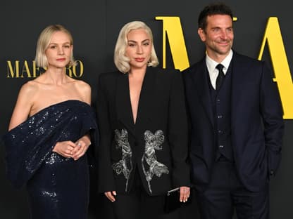 Carey Mulligan, Lady Gaga und Bradley Cooper bei der "Maestro"-Premiere