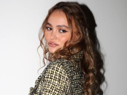 Lily Rose Depp mit Teddy Make-up