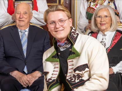 Prinz Sverre Magnus zum 18. Geburtstag. 