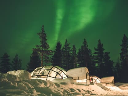 Nordlichter in Lappland