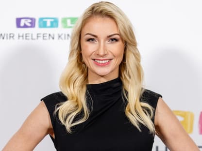 Anna-Carina Woitschack beim RTL-Spendenmarathon