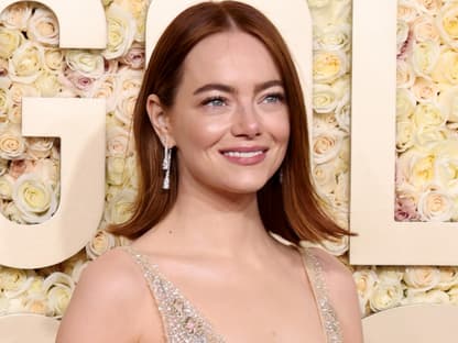 Emma Stone Gloden Globes Make-up