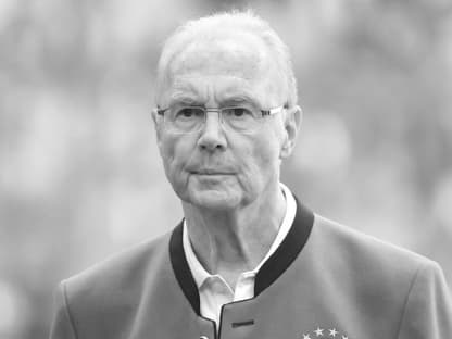 Franz Beckenbauer 2018 (schwarz/weiß)