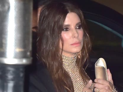 Sandra Bullock traurig 