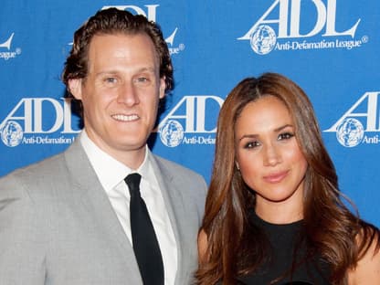 Trevor Engelson und seine damalige Frau Meghan Markle. 