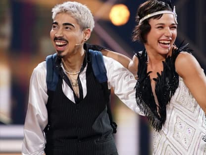 Tony Bauer und seine Tanzpartnerin Anastasia Stan bei "Let's Dance"