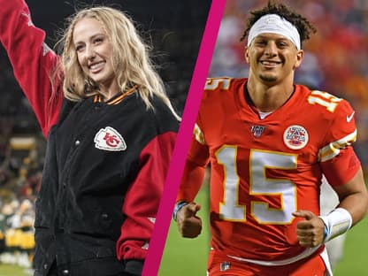 Brittany und Patrick Mahomes