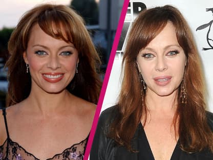 Collage Melinda Clarke früher heute