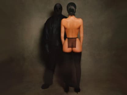 Kanye West und Bianca Censori auf dem "Vultures 1"-Cover