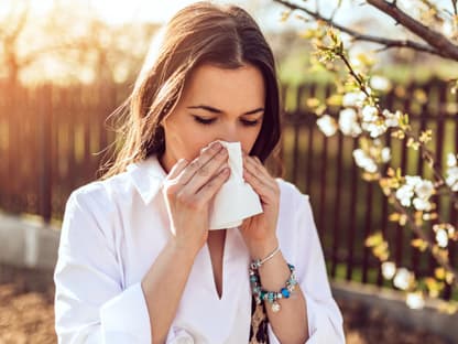 Mascara bei Pollen-Allergie