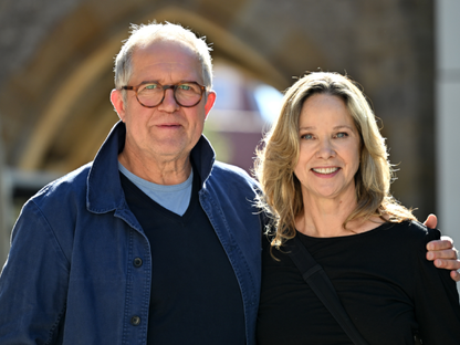 Harald Krassnitzer und Ann-Kathrin Kramer glücklich