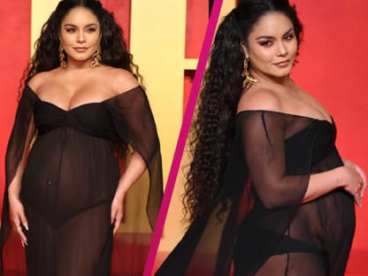 Vanessa Hudgens mit Babybauch bei der Vanity Fair Oscars Party