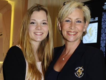 Claudia Jung mit ihrer Tochter Anna 