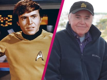 Collage Walter Koenig früher und heute