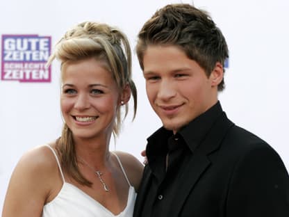 Jessica Ginkel und Oliver Bender strahlen