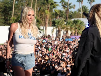 Kesha beim Coachella-Festival 2024