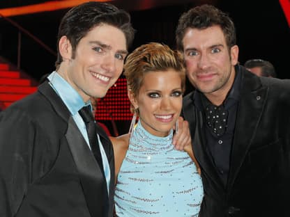 Christian Polanc, Sylvie Meis und Christian Bärens bei "Let's Dance"