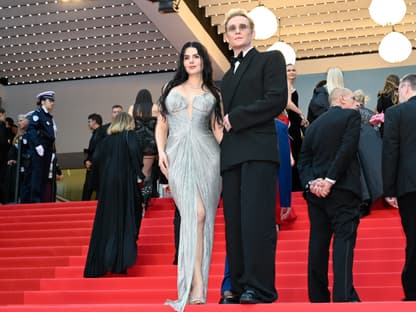 Matthias Schweighöfer und Ruby O. Fee bei den Filmfestspielen in Cannes