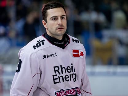 Maximilian Kammerer beim Eishockey-Spiel