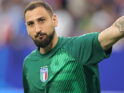 Gianluigi Donnarumma für Italien bei EM-Spiel 2024