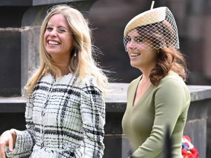 Prinzessin Eugenie bei der Hochzeit von Hugh Grosvenor und Olivia Henson