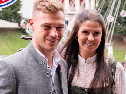 EM-Star Joshua Kimmich und Ehefrau Lina Kimmich im Jahr 2022