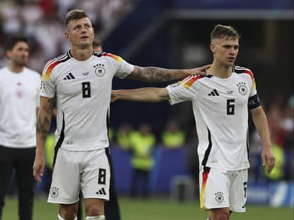 Toni Kroos und Joshua Kimmich nach EM-Aus