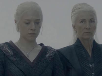 Rhaenyra und Rhaenys bei "House of the Dragon"