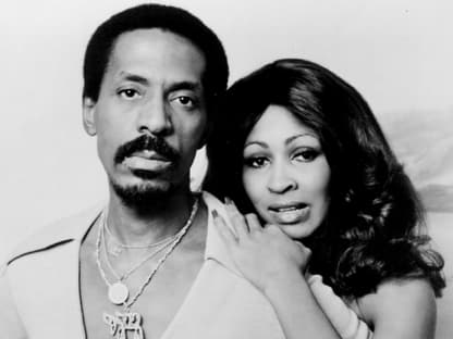 Ike Turner und Tina Turner 1970