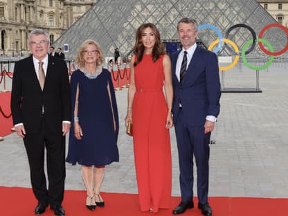 Mary und Frederik von Dänemark bei den Olympischen Sommerspielen 2024