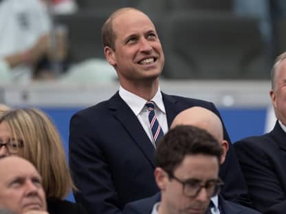 Prinz William bei der Europameisterschaft