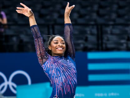 Simone Biles bei Olympia 2024