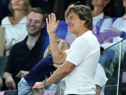 Tom Cruise bei den Olympischen Spielen in Paris.