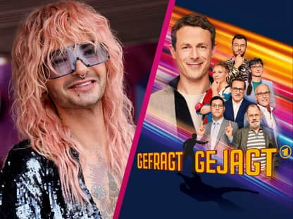 Bill Kaulitz & "Gefragt - Gejagt"-Cast 2023