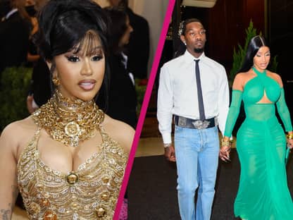 Cardi B und Offset Collage