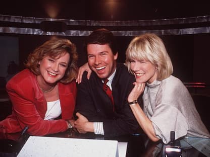 Brigitte Reimann, Peter Kloeppel und Ulrike von der Groeben 1992