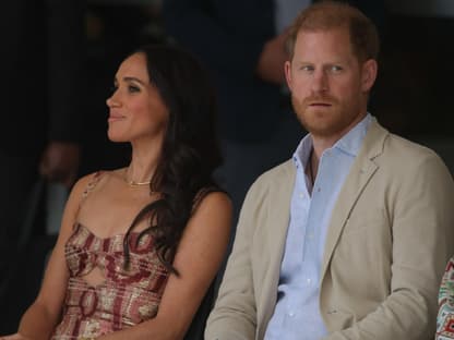 Prinz Harry und Herzogin Meghan bei ihrer Kolumbien-Reise im August 2024