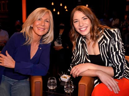 Ulrike von der Groeben und Tochter Carolin bei "Riverboat"