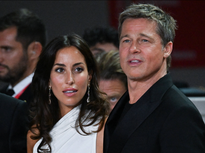 Ines de Ramon und Brad Pitt in Venedig 