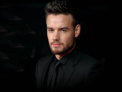 Liam Payne blickt ernst