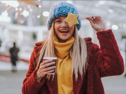 Frau Weihnachtsmarkt, Kekslolli-Glühwein