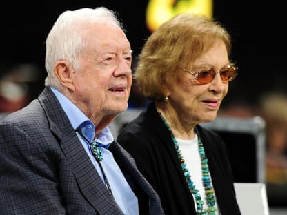 Jimmy Carter und Rosalynn Carter 2018