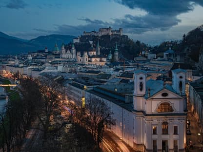 Die historische Altstadt von Salzburg