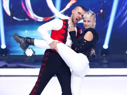 Edith und Eric Stehfest 2019 bei "Dancing on Ice"