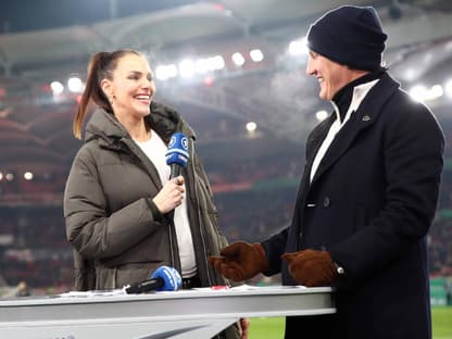 Esther Sedlaczek und Bastian Schweinsteiger