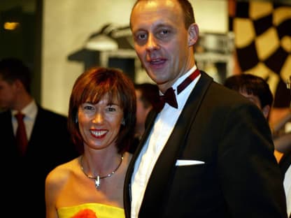 Friedrich Merz mit Ehefrau Charlotte beim Ball des Sports 2005