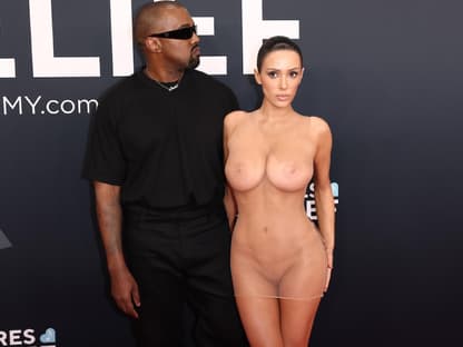 Kanye West und Bianca Censori bei den Grammy Awards