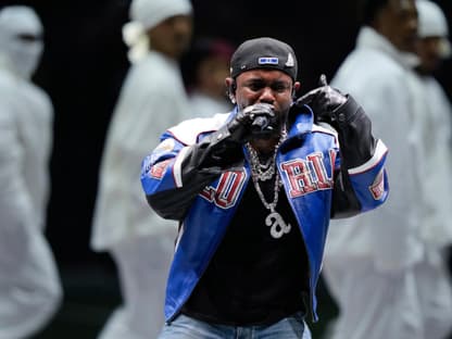 Rapper Kendrick performt beim Super Bowl