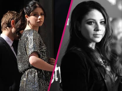 Michelle Trachtenberg am Set von "Gossip Girl" als Georgina Sparks