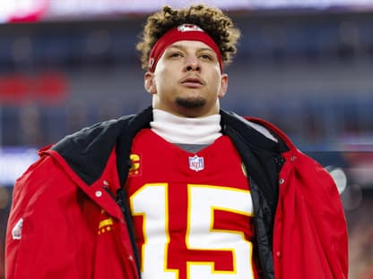 Patrick Mahomes Quarterback von den Kansas City Chiefs